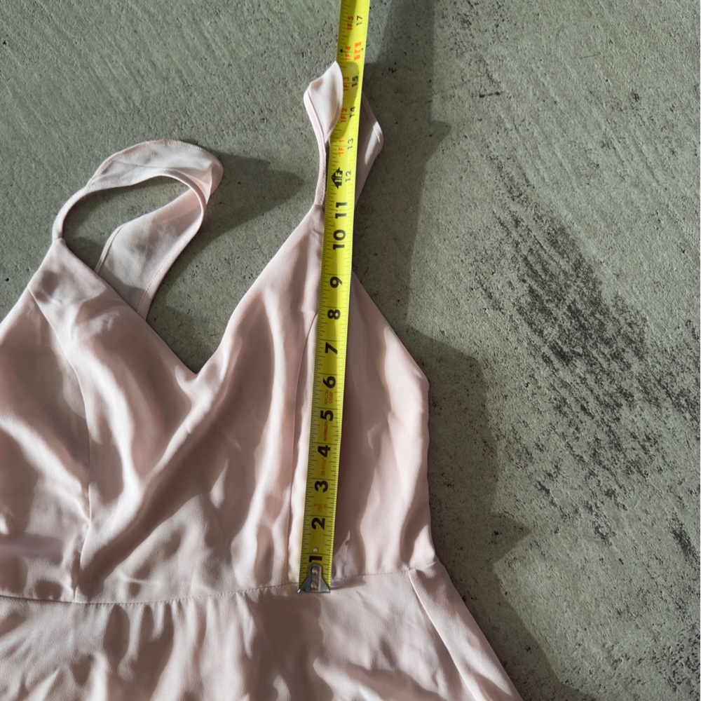 Lulus / Meteoric Rise Blush Maxi Dress / small / blush pink - Picture 15 of 17